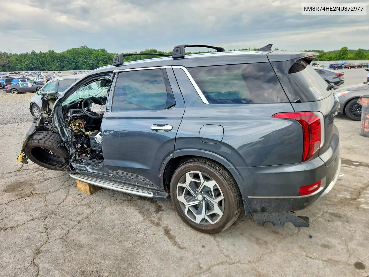 2022 Hyundai Palisade Calligraphy VIN: KM8R74HE2NU372977 Lot: 60193976