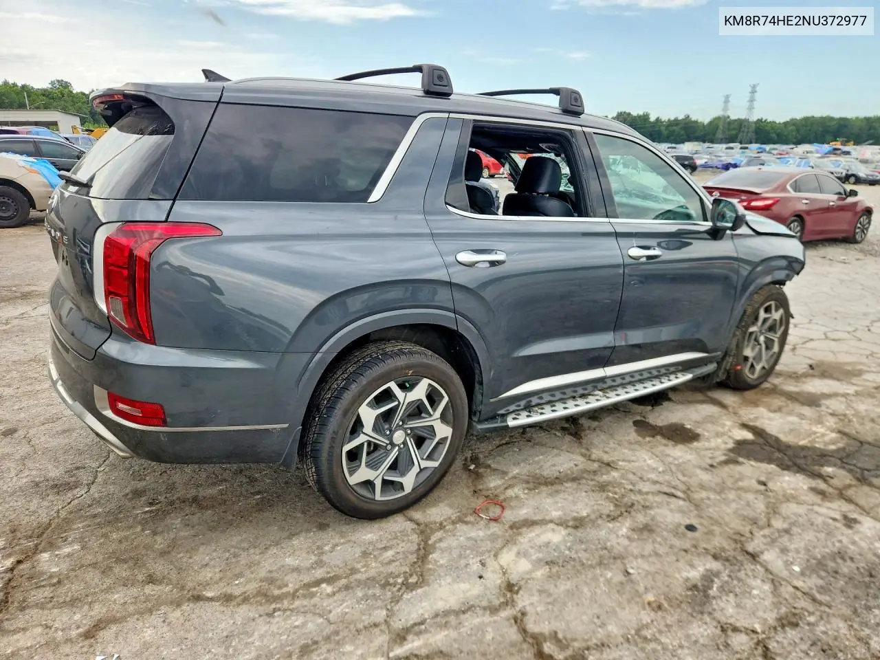 2022 Hyundai Palisade Calligraphy VIN: KM8R74HE2NU372977 Lot: 60193976