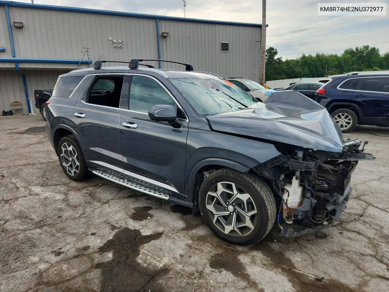 2022 Hyundai Palisade Calligraphy VIN: KM8R74HE2NU372977 Lot: 60193976