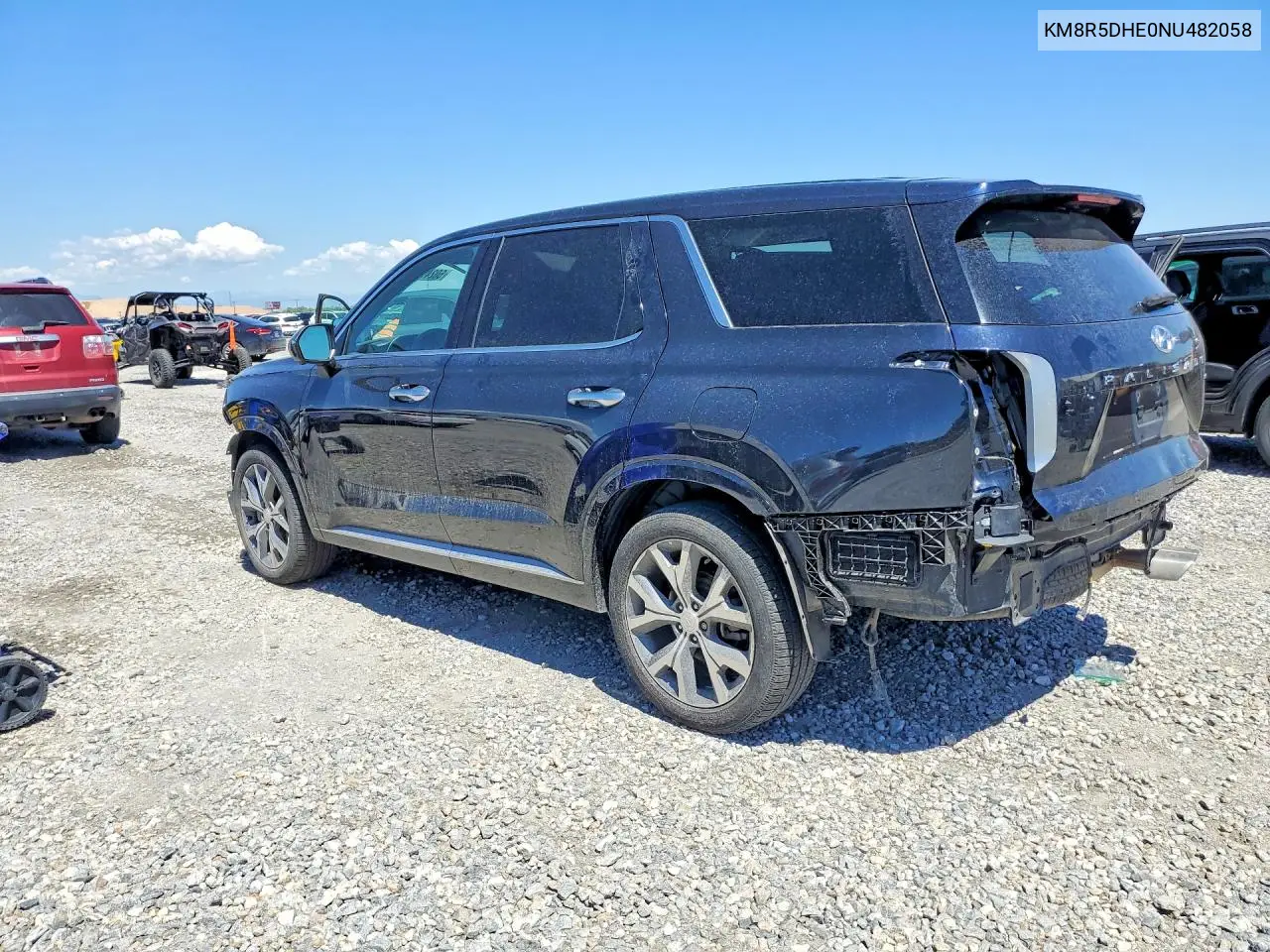 2022 Hyundai Palisade Limited VIN: KM8R5DHE0NU482058 Lot: 60241746