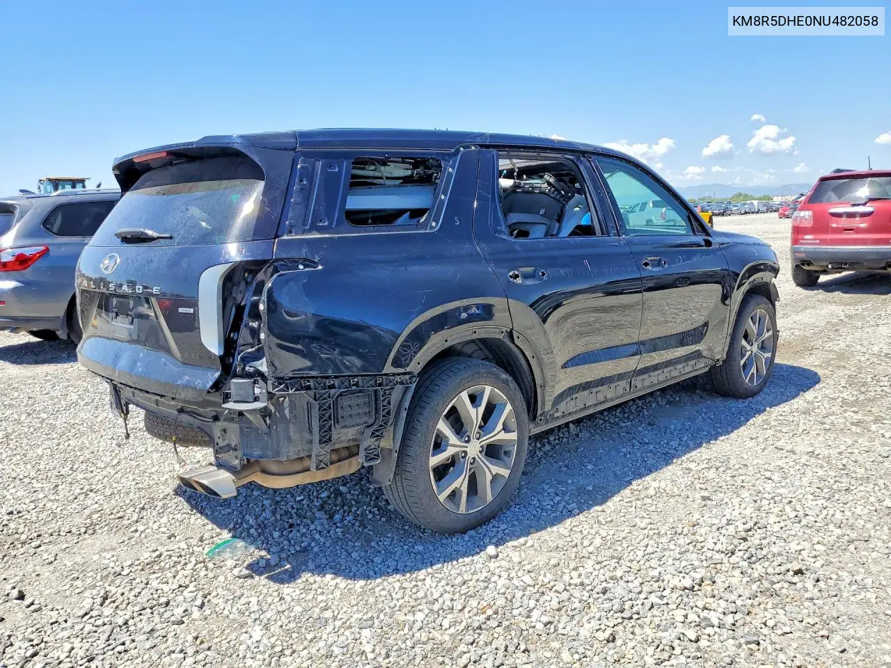 2022 Hyundai Palisade Limited VIN: KM8R5DHE0NU482058 Lot: 60241746