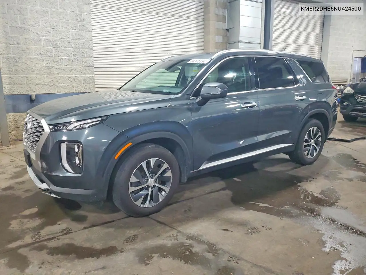 2022 Hyundai Palisade Sel VIN: KM8R2DHE6NU424500 Lot: 60316396