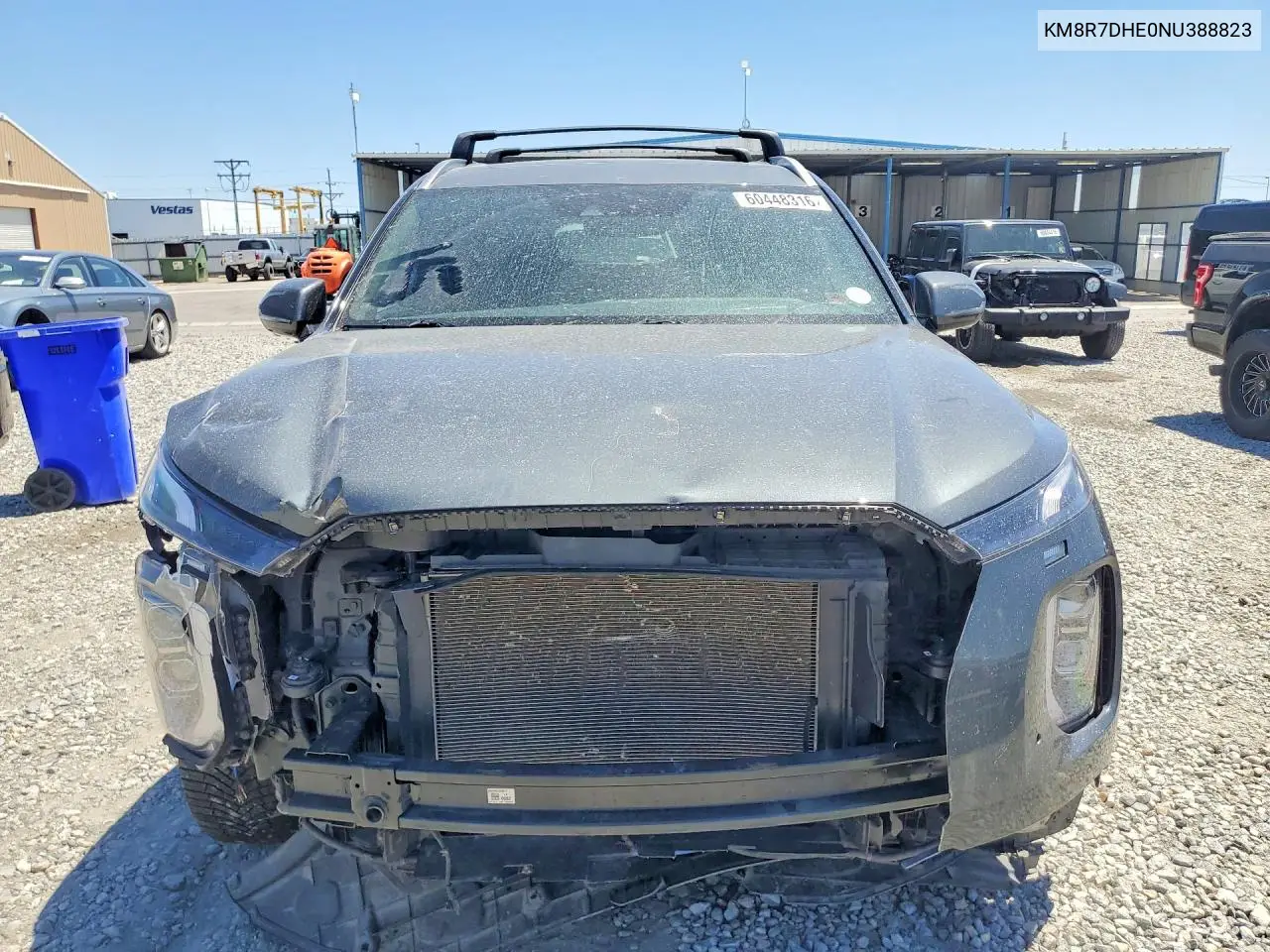 2022 Hyundai Palisade Calligraphy VIN: KM8R7DHE0NU388823 Lot: 60448316