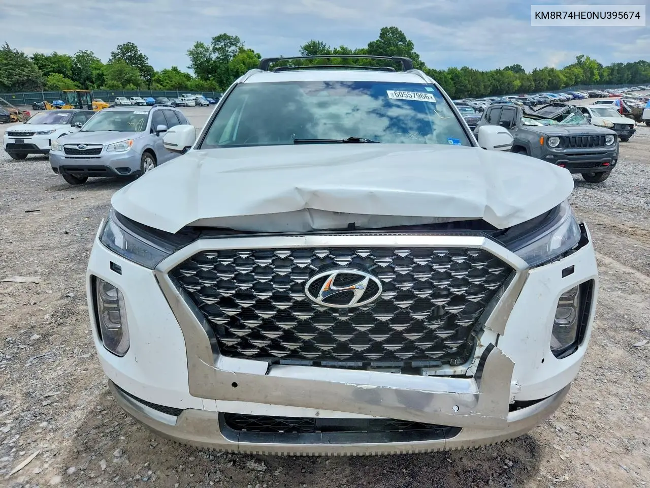 2022 Hyundai Palisade Calligraphy VIN: KM8R74HE0NU395674 Lot: 60557966