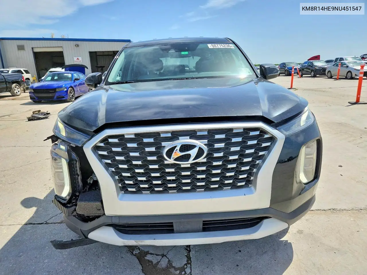 2022 Hyundai Palisade Se VIN: KM8R14HE9NU451547 Lot: 60776236