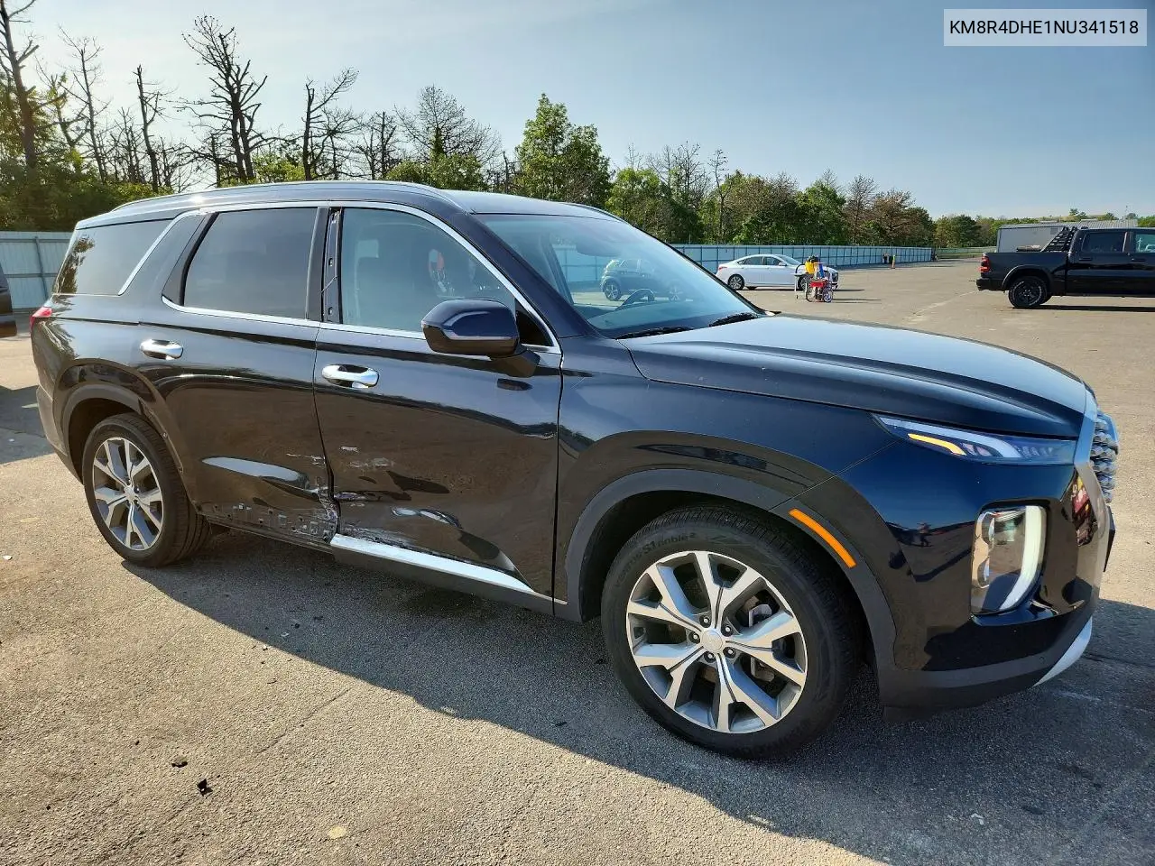 2022 Hyundai Palisade Sel VIN: KM8R4DHE1NU341518 Lot: 61341716