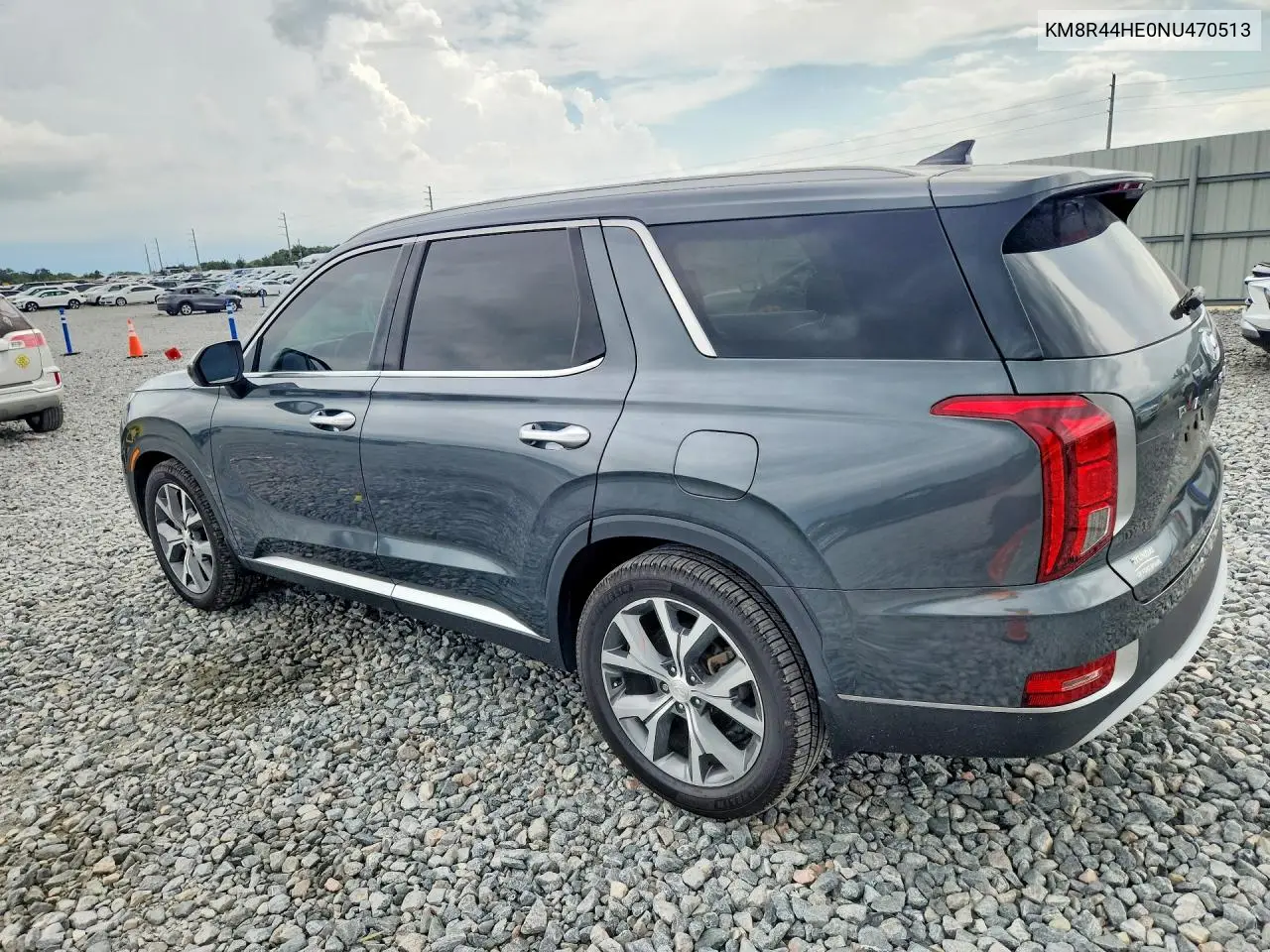 2022 Hyundai Palisade Sel VIN: KM8R44HE0NU470513 Lot: 61550736