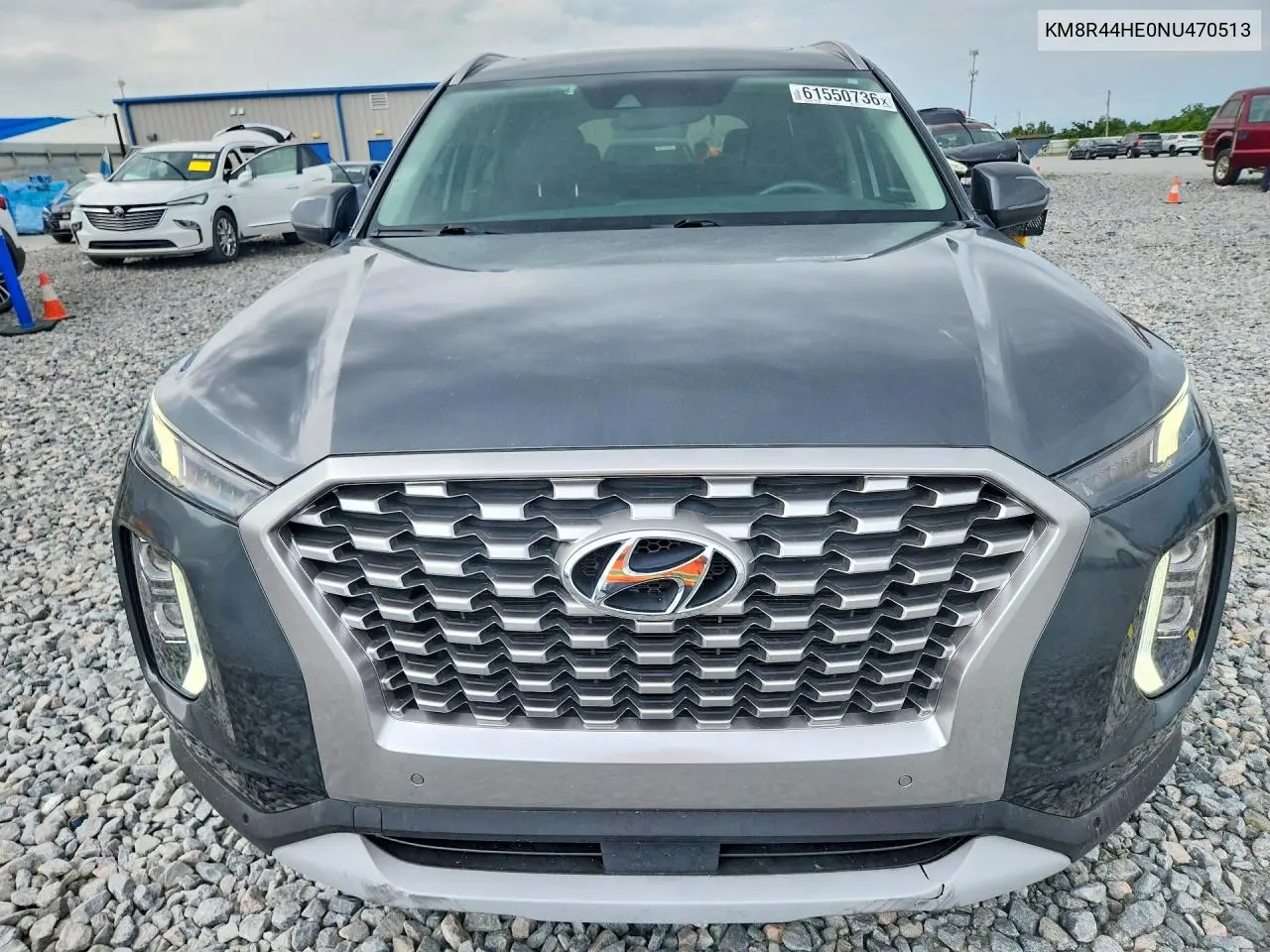 2022 Hyundai Palisade Sel VIN: KM8R44HE0NU470513 Lot: 61550736