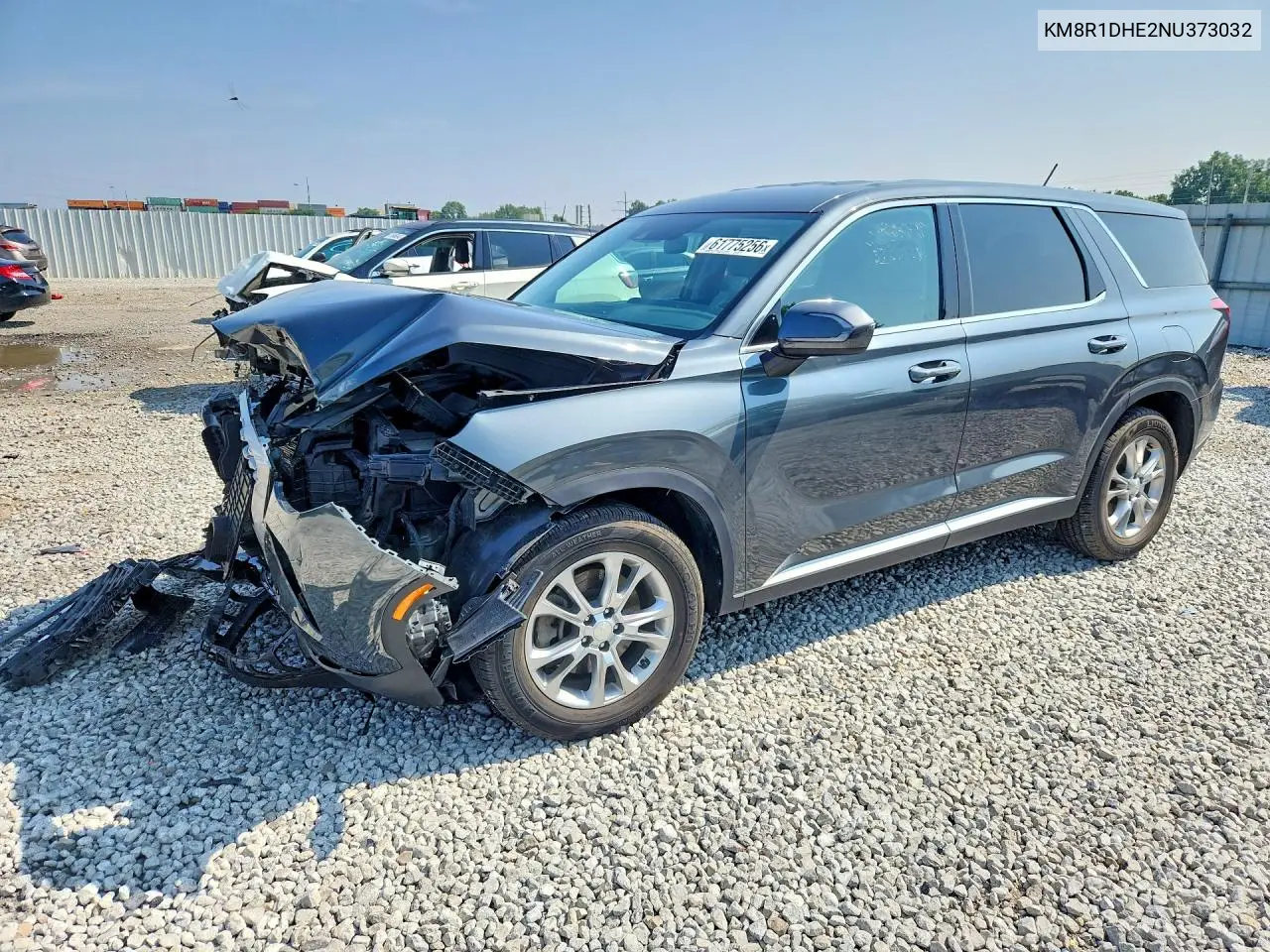 2022 Hyundai Palisade Se VIN: KM8R1DHE2NU373032 Lot: 61775256