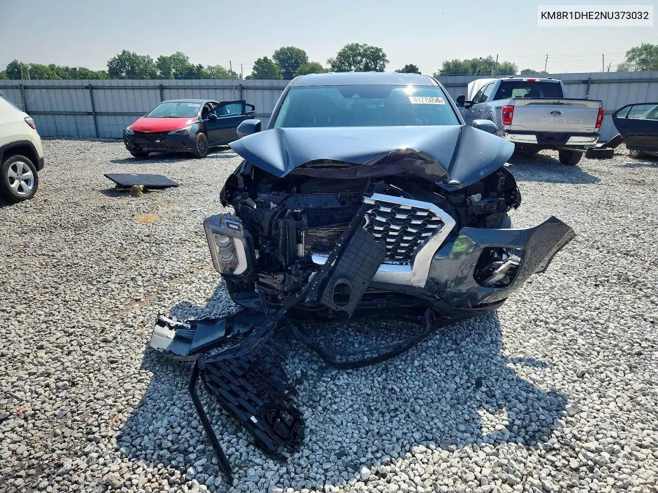 2022 Hyundai Palisade Se VIN: KM8R1DHE2NU373032 Lot: 61775256