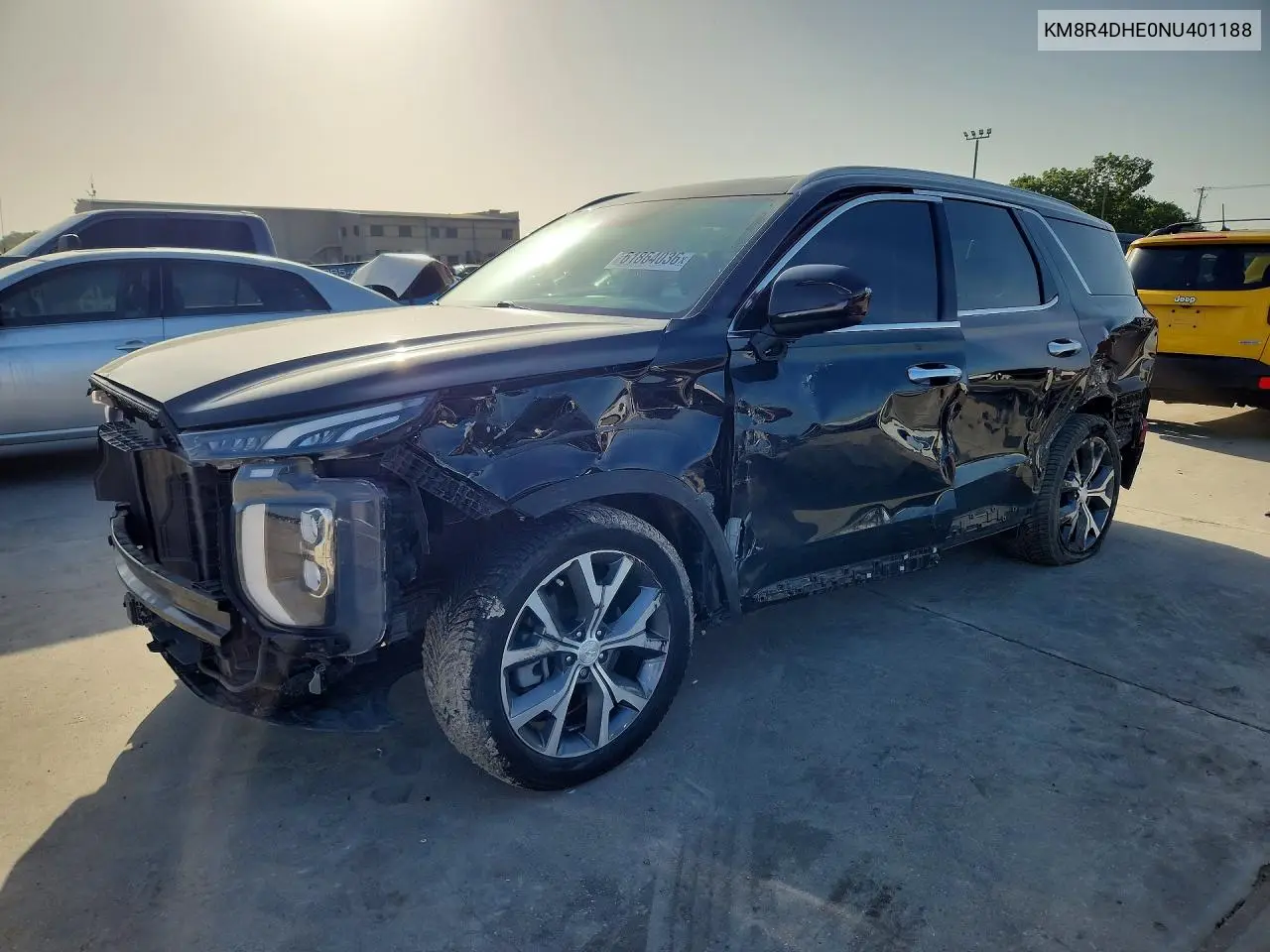 2022 Hyundai Palisade Sel VIN: KM8R4DHE0NU401188 Lot: 61864036