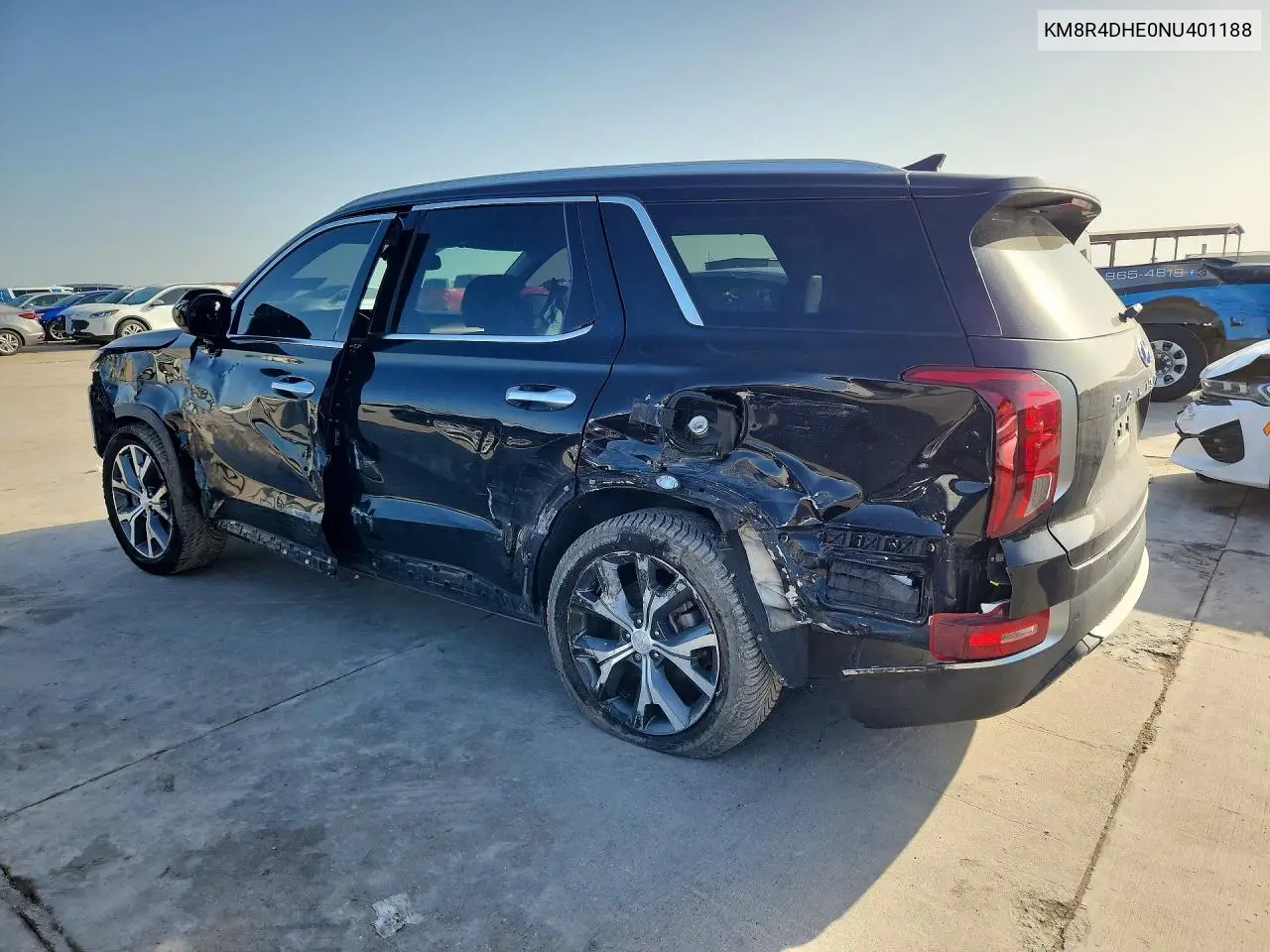 2022 Hyundai Palisade Sel VIN: KM8R4DHE0NU401188 Lot: 61864036