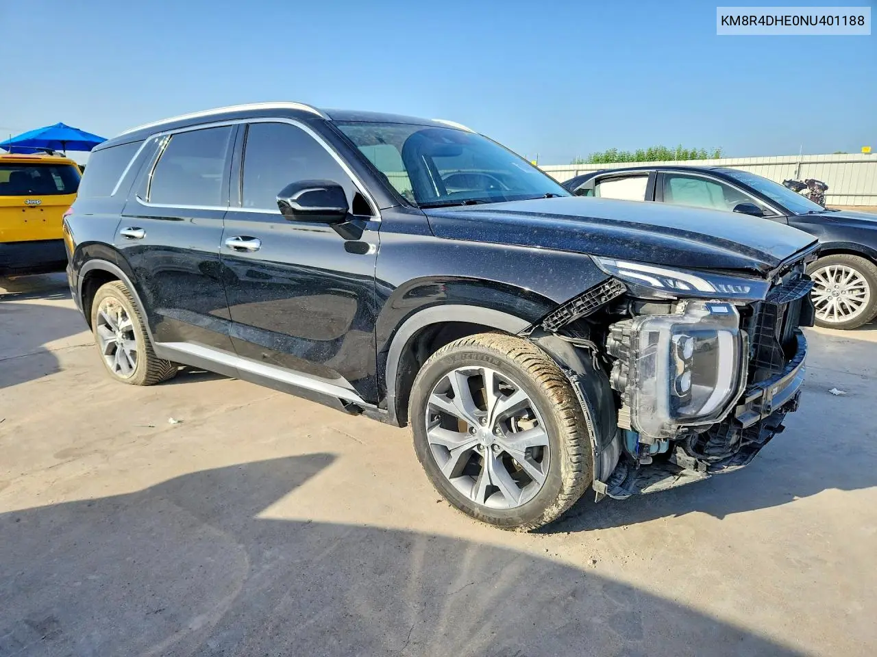 2022 Hyundai Palisade Sel VIN: KM8R4DHE0NU401188 Lot: 61864036