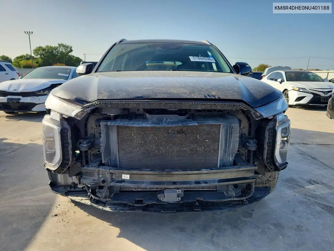 2022 Hyundai Palisade Sel VIN: KM8R4DHE0NU401188 Lot: 61864036