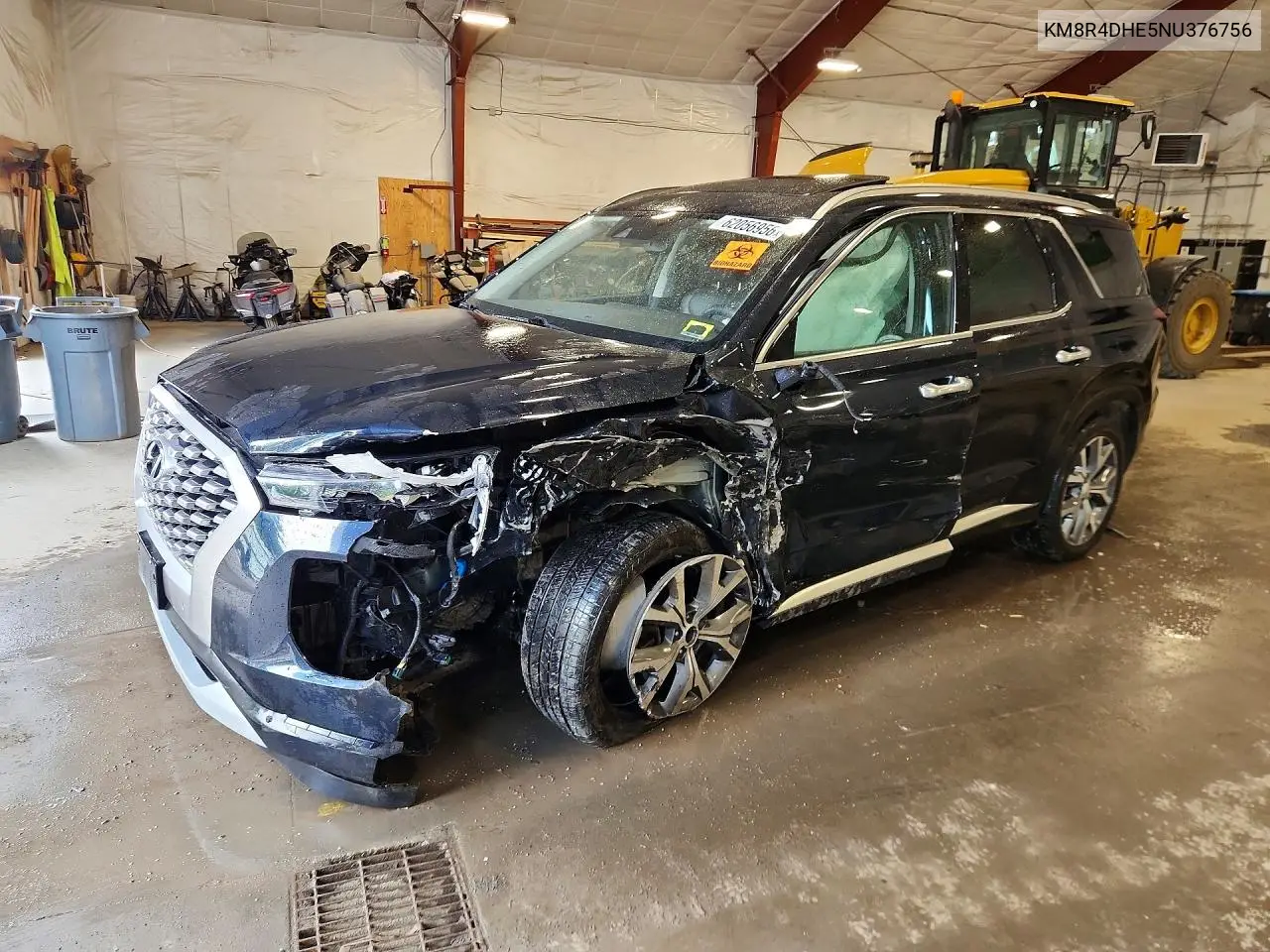 2022 Hyundai Palisade Sel VIN: KM8R4DHE5NU376756 Lot: 62056956