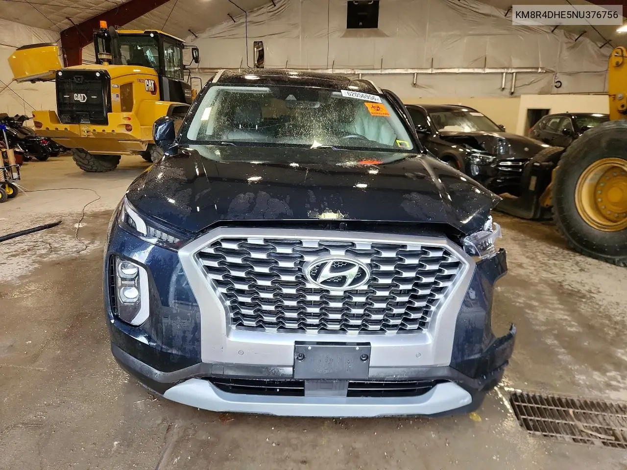 2022 Hyundai Palisade Sel VIN: KM8R4DHE5NU376756 Lot: 62056956