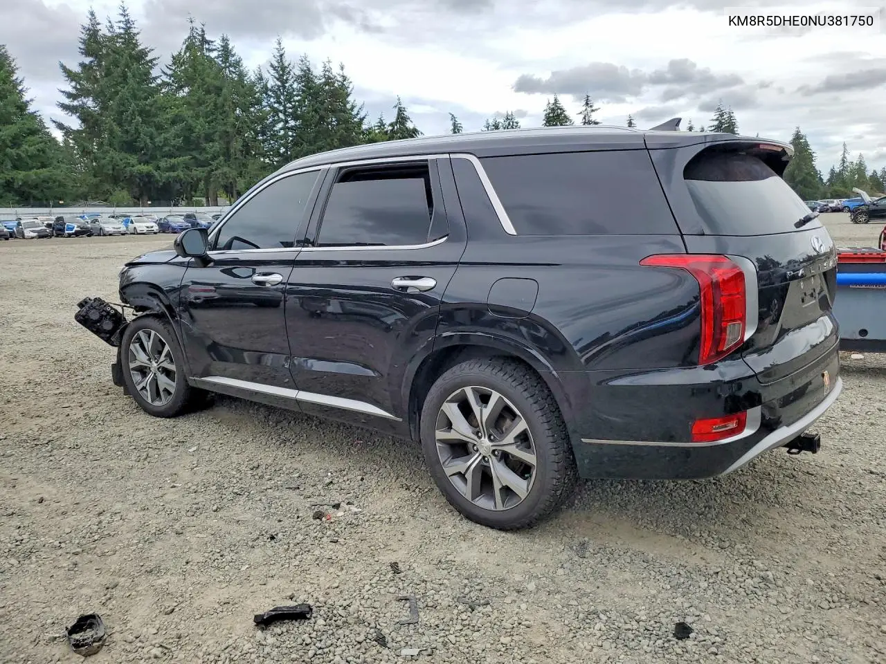 2022 Hyundai Palisade Limited VIN: KM8R5DHE0NU381750 Lot: 85966755