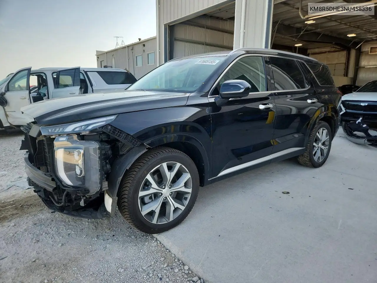 2022 Hyundai Palisade Limited VIN: KM8R5DHE3NU458336 Lot: 97685155