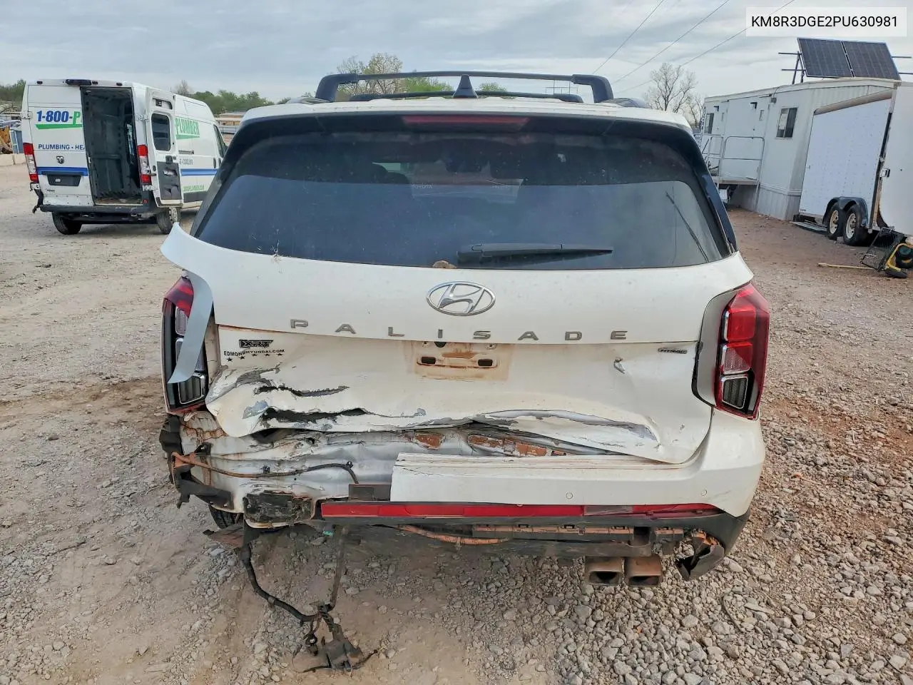 2023 Hyundai Palisade Xrt VIN: KM8R3DGE2PU630981 Lot: 47579966