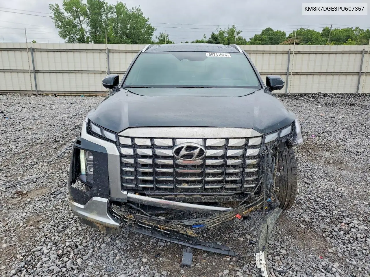 2023 Hyundai Palisade Calligraphy VIN: KM8R7DGE3PU607357 Lot: 56741526