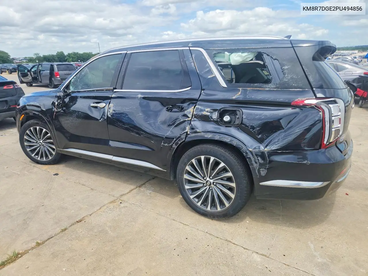 2023 Hyundai Palisade Calligraphy VIN: KM8R7DGE2PU494856 Lot: 57008476