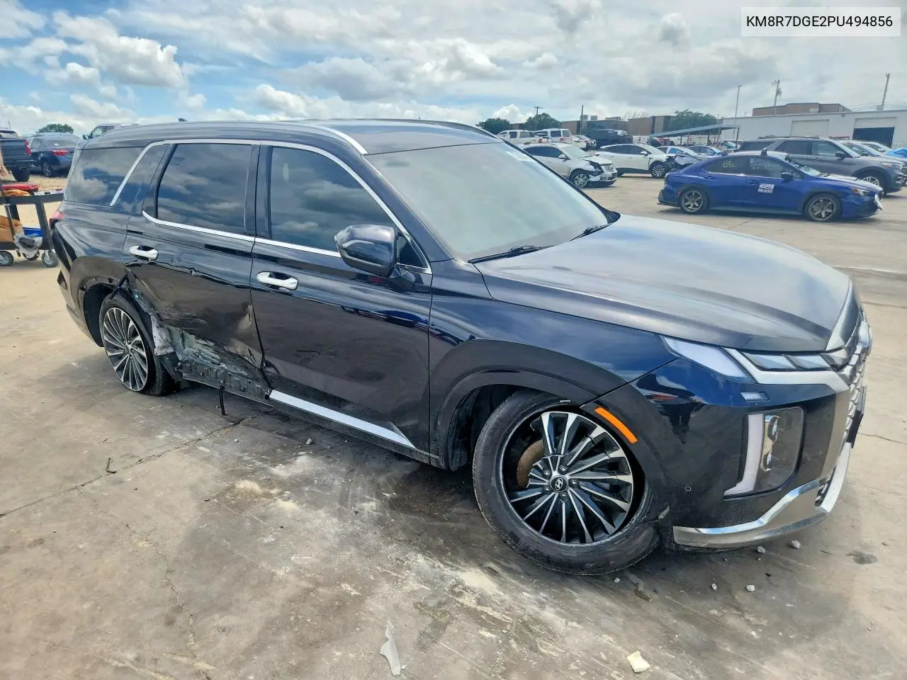 2023 Hyundai Palisade Calligraphy VIN: KM8R7DGE2PU494856 Lot: 57008476