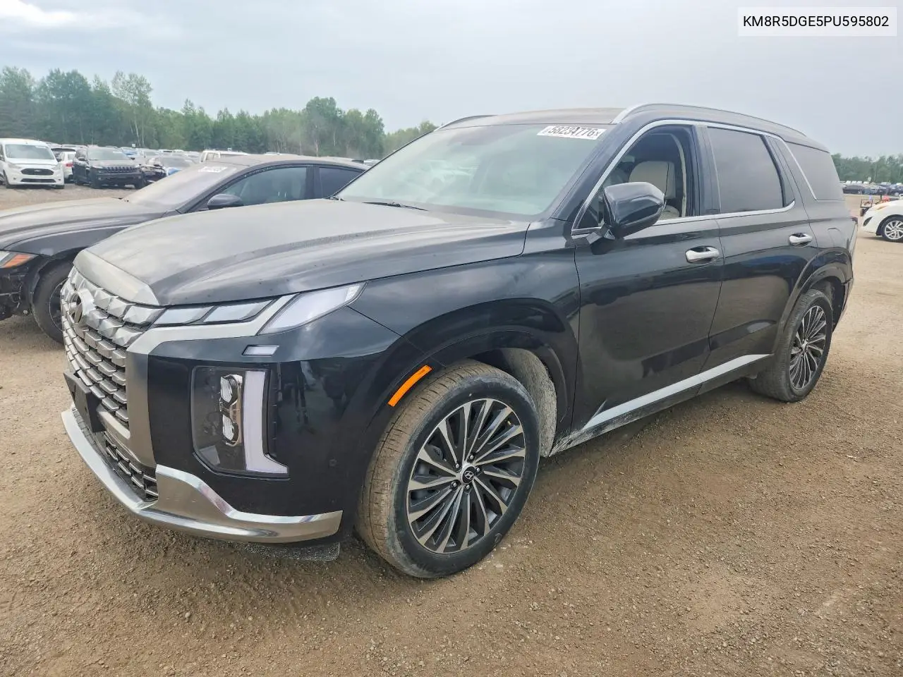 2023 Hyundai Palisade Limited VIN: KM8R5DGE5PU595802 Lot: 58234776