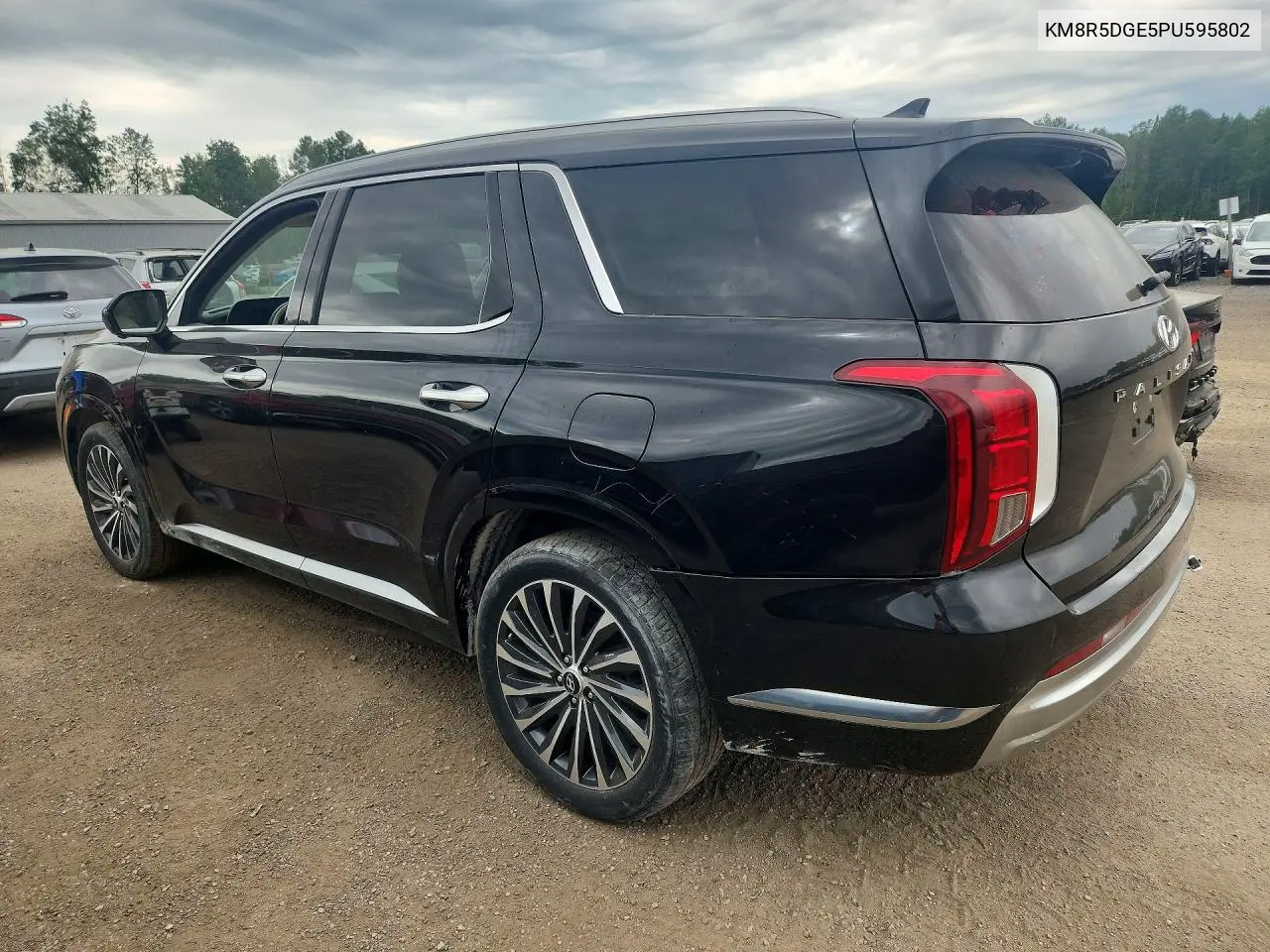 2023 Hyundai Palisade Limited VIN: KM8R5DGE5PU595802 Lot: 58234776