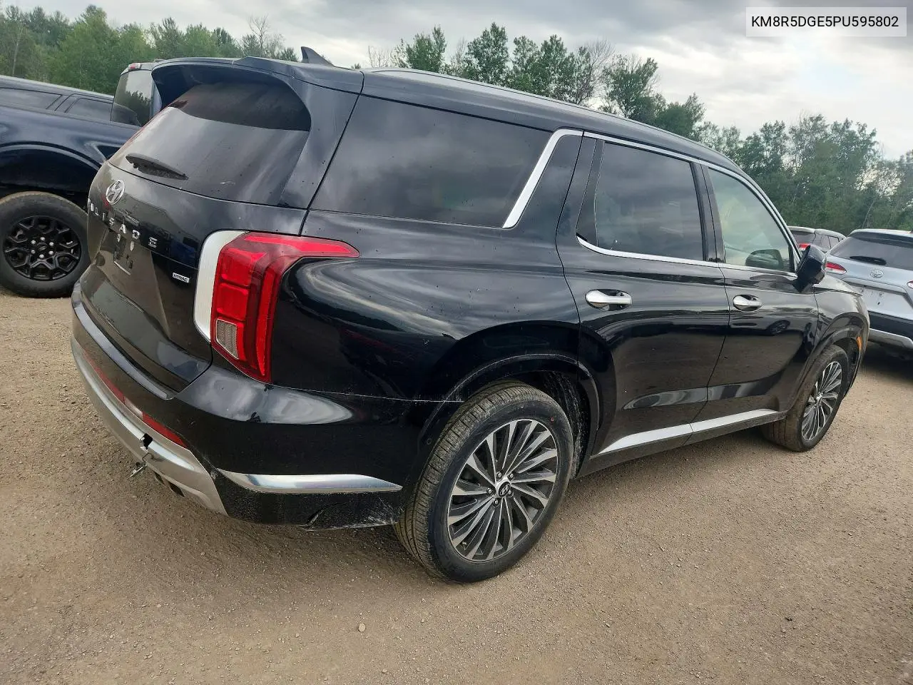 2023 Hyundai Palisade Limited VIN: KM8R5DGE5PU595802 Lot: 58234776