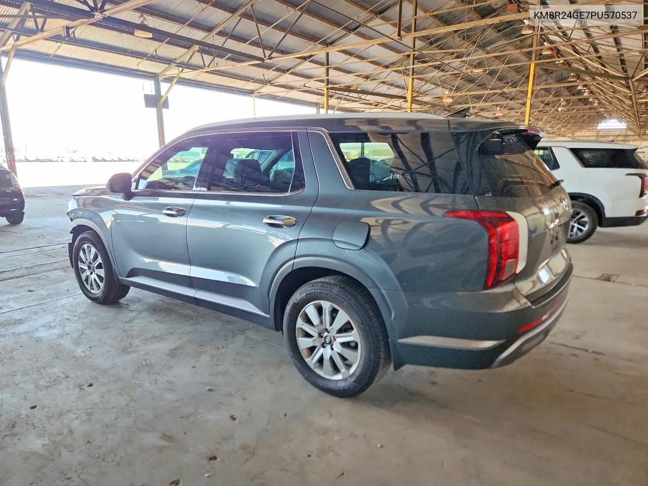 2023 Hyundai Palisade Sel VIN: KM8R24GE7PU570537 Lot: 59389936