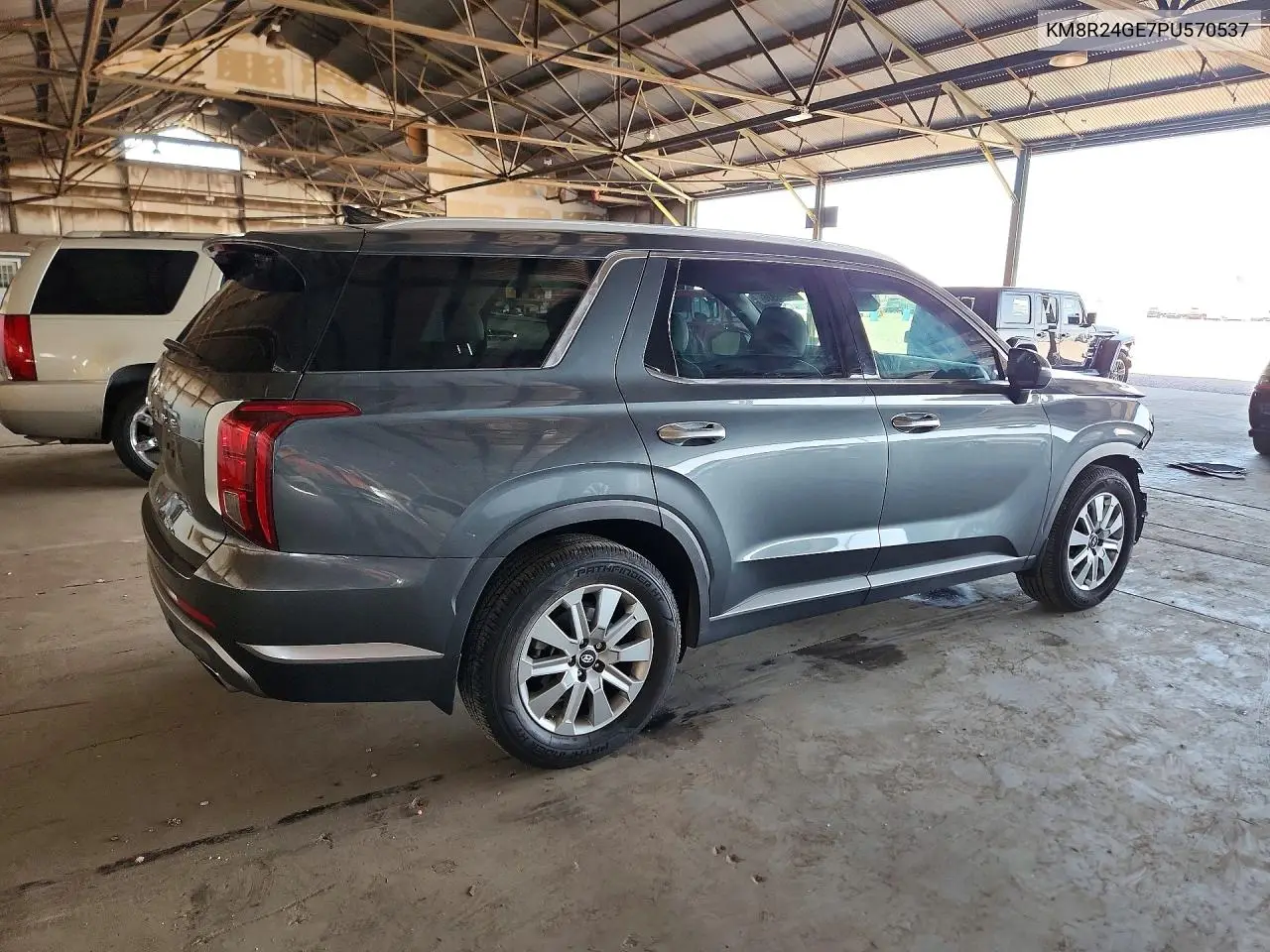 2023 Hyundai Palisade Sel VIN: KM8R24GE7PU570537 Lot: 59389936