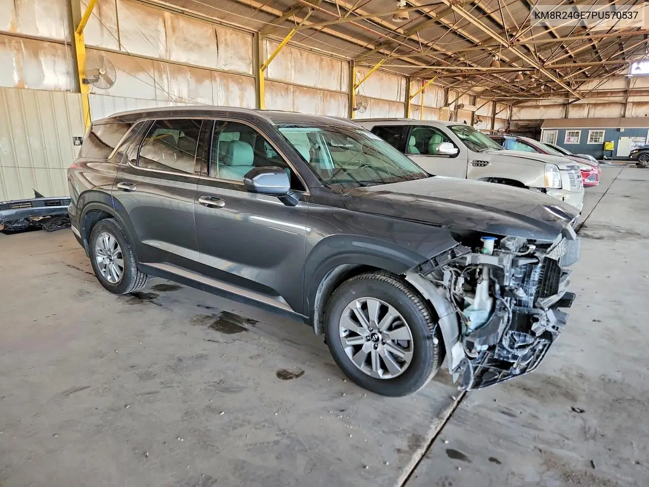 2023 Hyundai Palisade Sel VIN: KM8R24GE7PU570537 Lot: 59389936