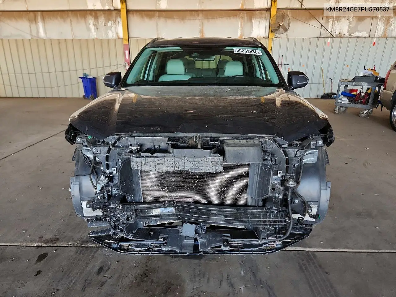 2023 Hyundai Palisade Sel VIN: KM8R24GE7PU570537 Lot: 59389936