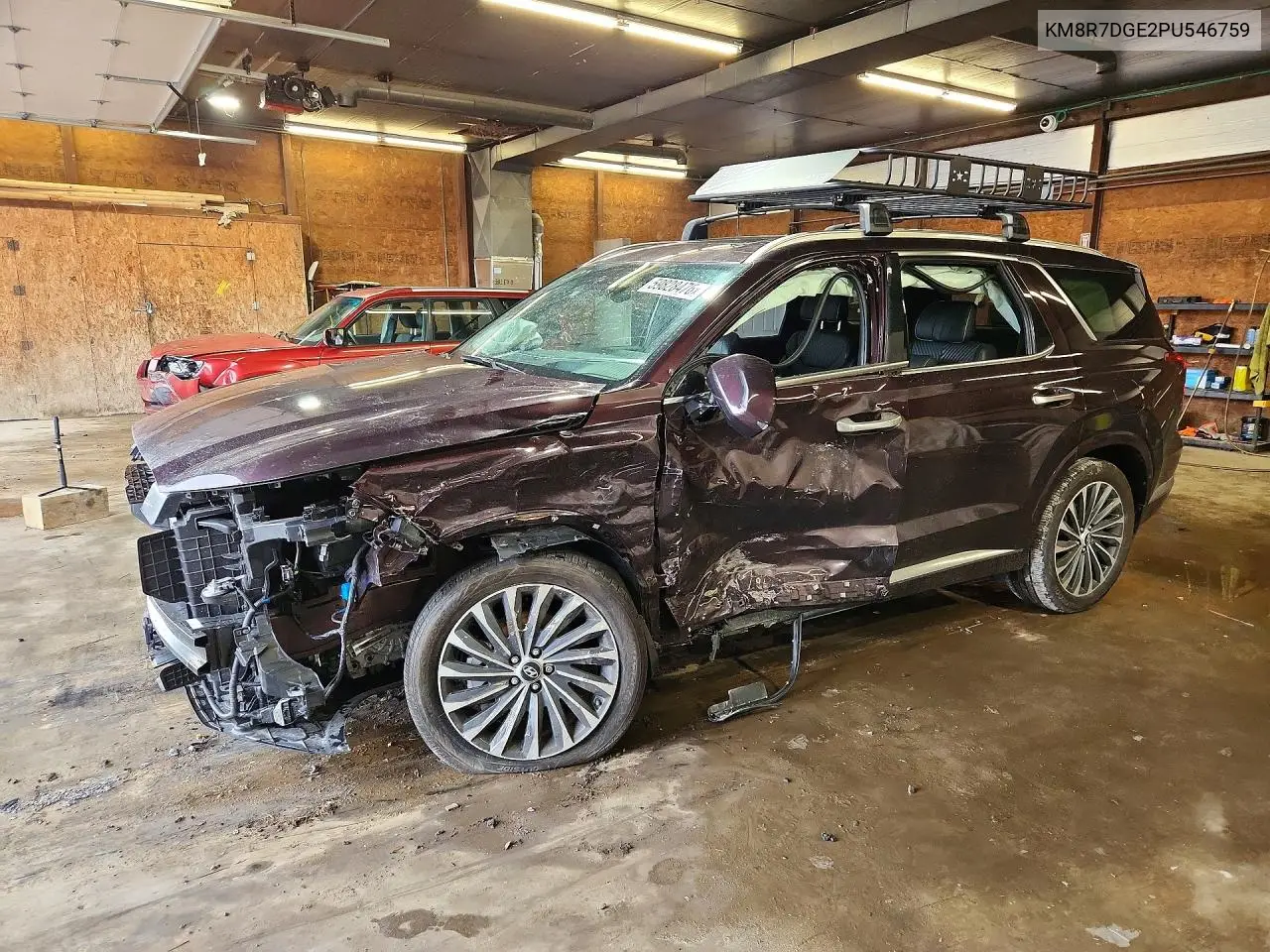 2023 Hyundai Palisade Calligraphy VIN: KM8R7DGE2PU546759 Lot: 59828476