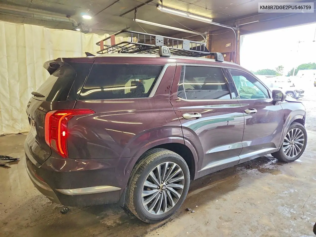 2023 Hyundai Palisade Calligraphy VIN: KM8R7DGE2PU546759 Lot: 59828476