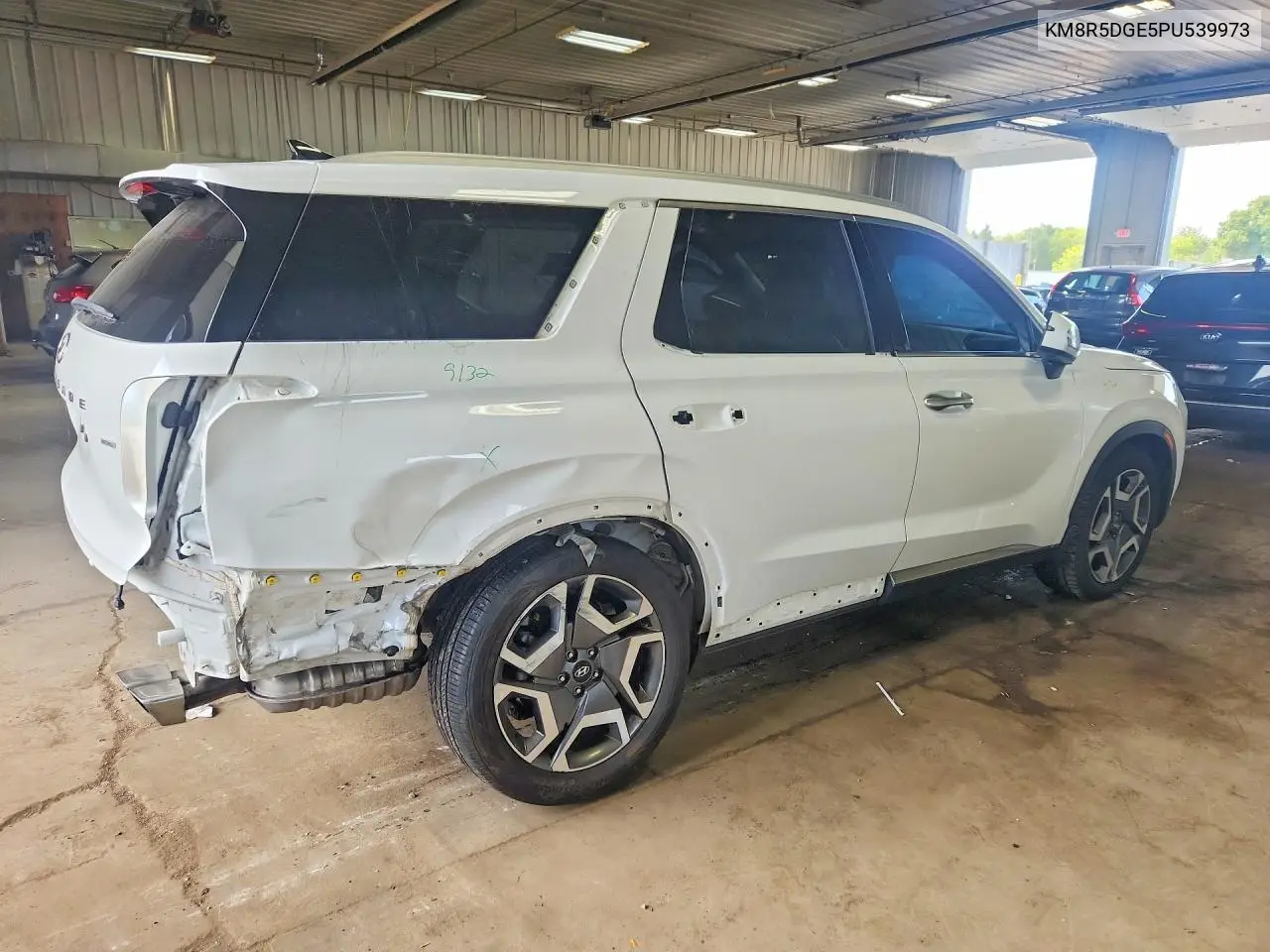 2023 Hyundai Palisade Limited VIN: KM8R5DGE5PU539973 Lot: 59893376