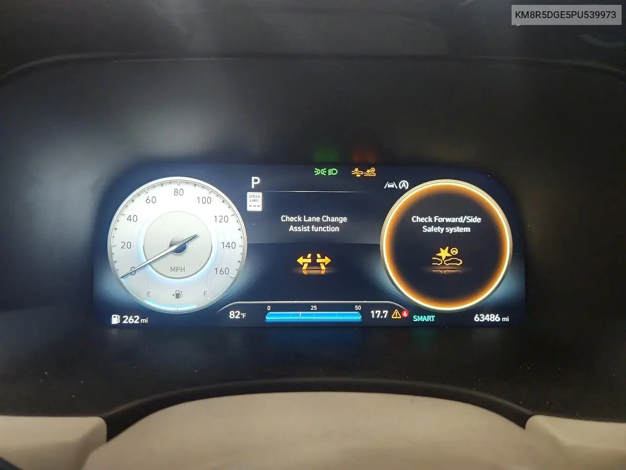 2023 Hyundai Palisade Limited VIN: KM8R5DGE5PU539973 Lot: 59893376