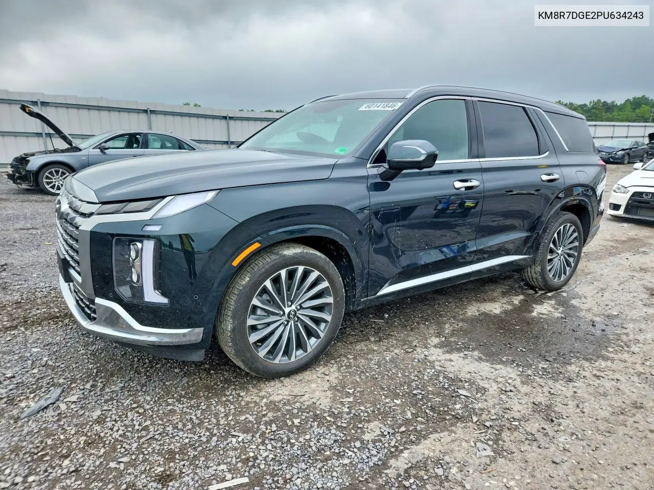 2023 Hyundai Palisade Calligraphy VIN: KM8R7DGE2PU634243 Lot: 60141846