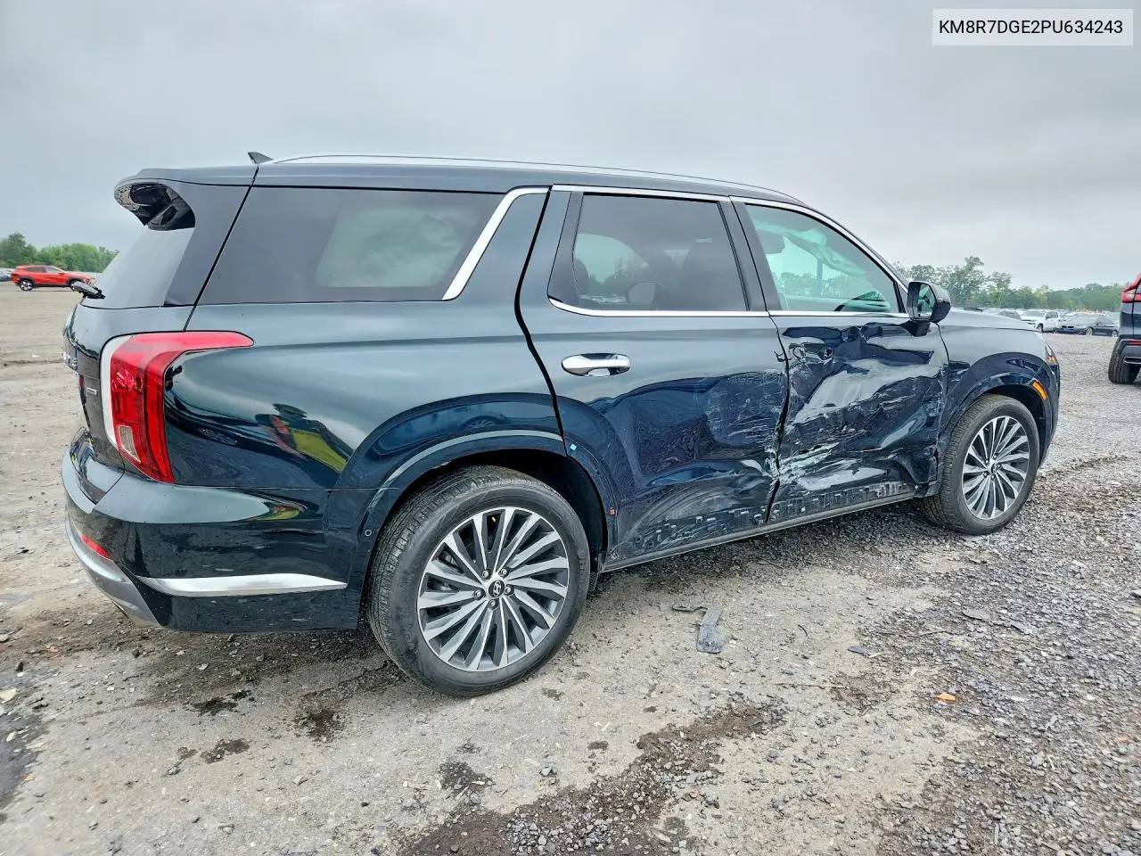 2023 Hyundai Palisade Calligraphy VIN: KM8R7DGE2PU634243 Lot: 60141846