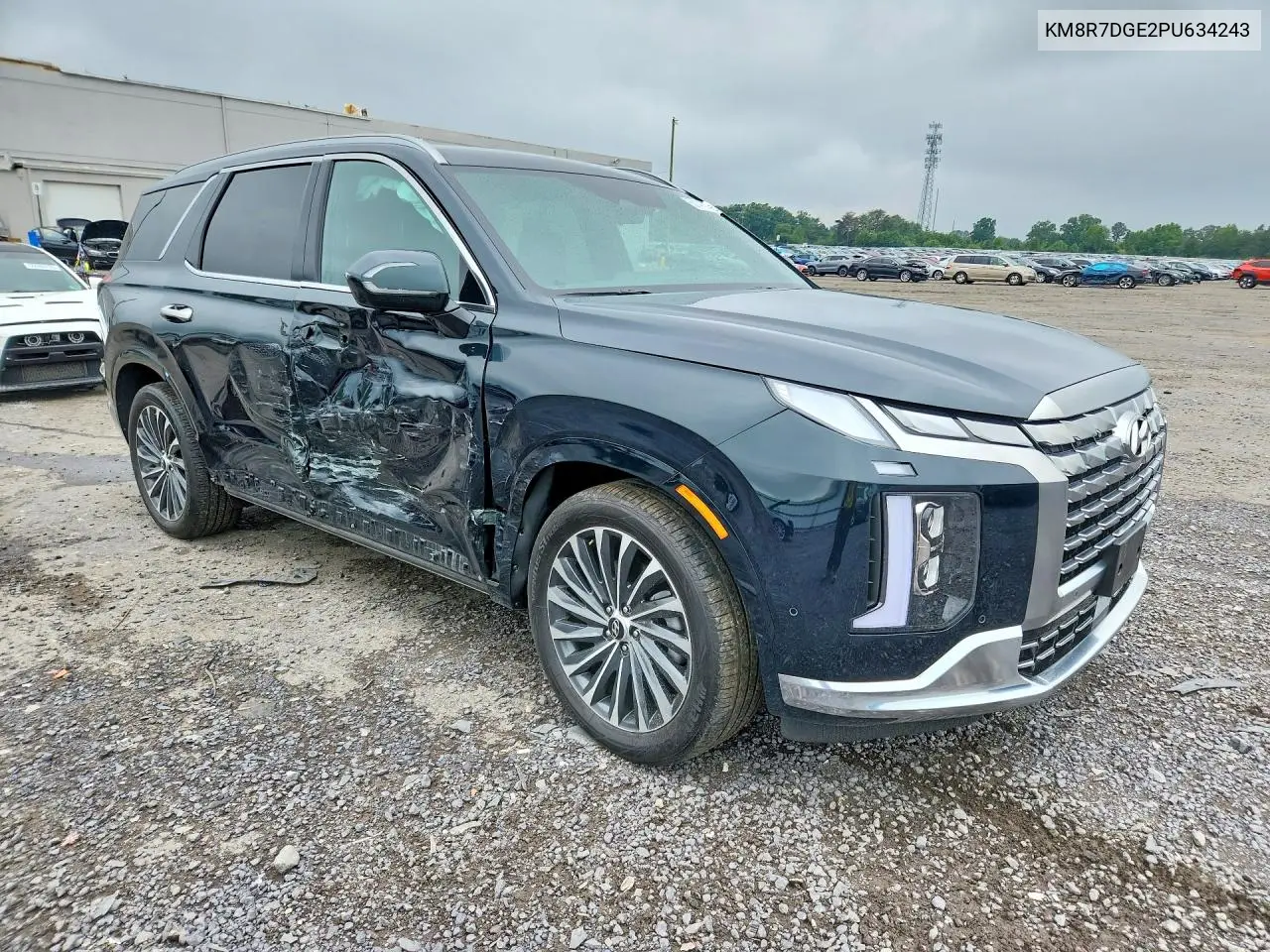2023 Hyundai Palisade Calligraphy VIN: KM8R7DGE2PU634243 Lot: 60141846