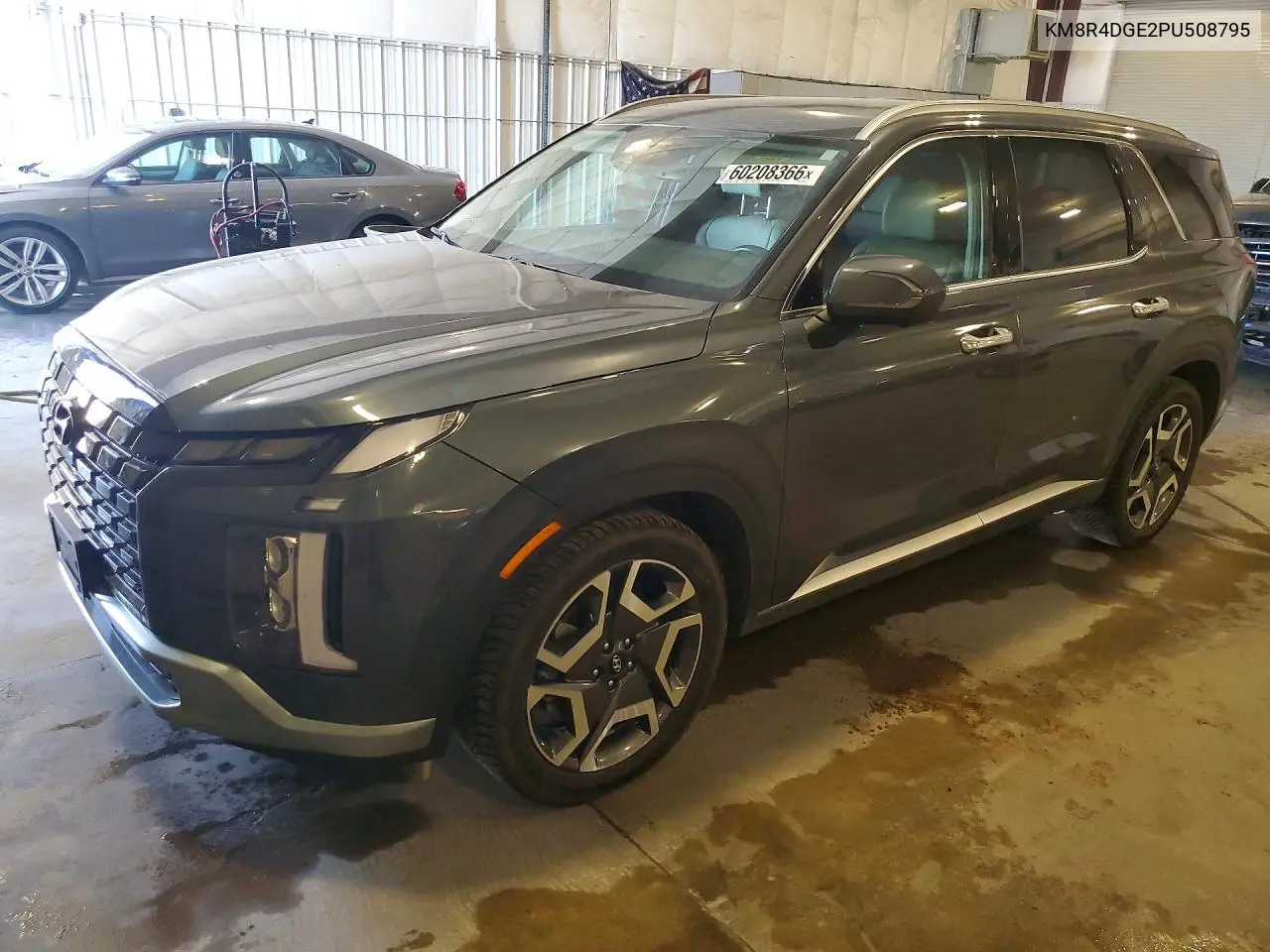 2023 Hyundai Palisade Sel Premium VIN: KM8R4DGE2PU508795 Lot: 60208366