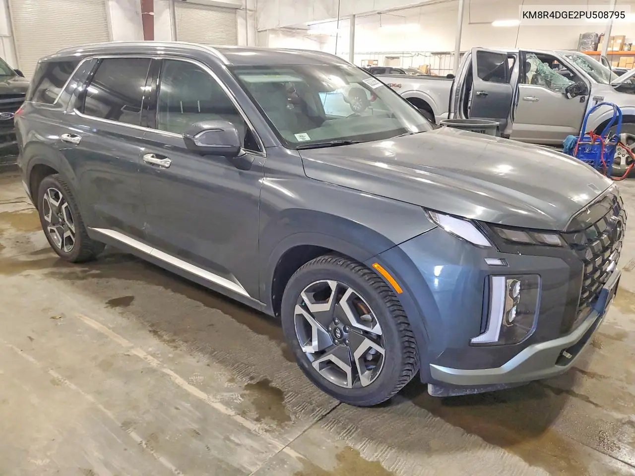 2023 Hyundai Palisade Sel Premium VIN: KM8R4DGE2PU508795 Lot: 60208366