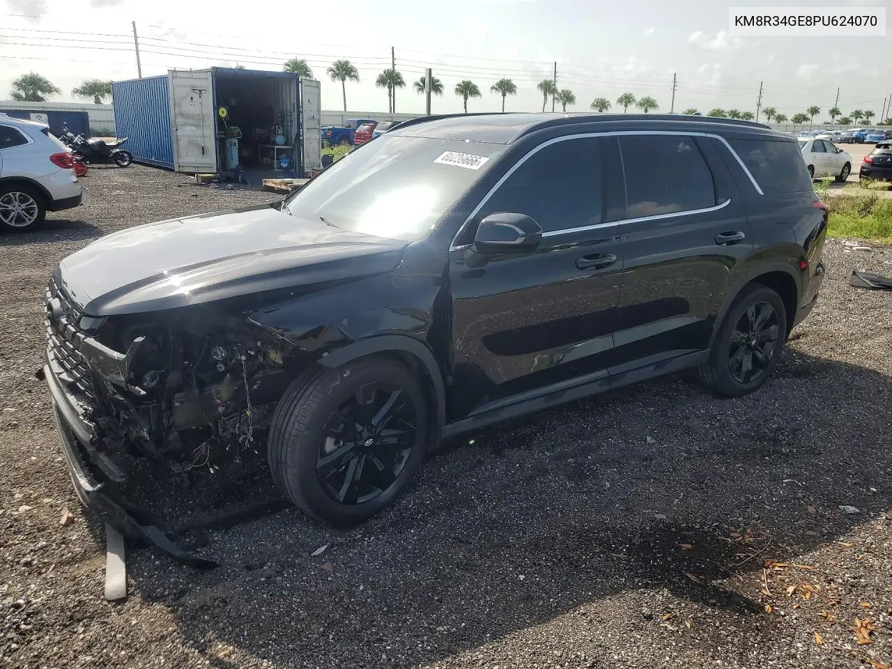 2023 Hyundai Palisade Xrt VIN: KM8R34GE8PU624070 Lot: 60239666
