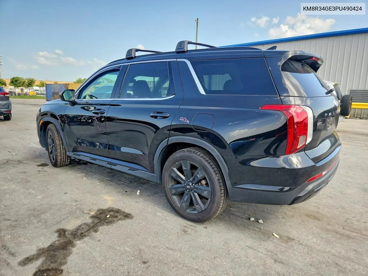 2023 Hyundai Palisade Xrt VIN: KM8R34GE3PU490424 Lot: 60607426