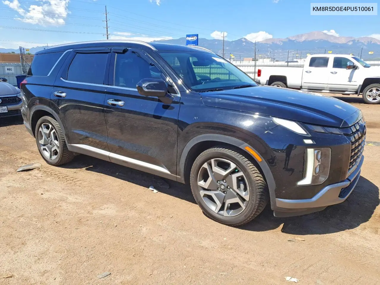 2023 Hyundai Palisade Limited VIN: KM8R5DGE4PU510061 Lot: 60691276