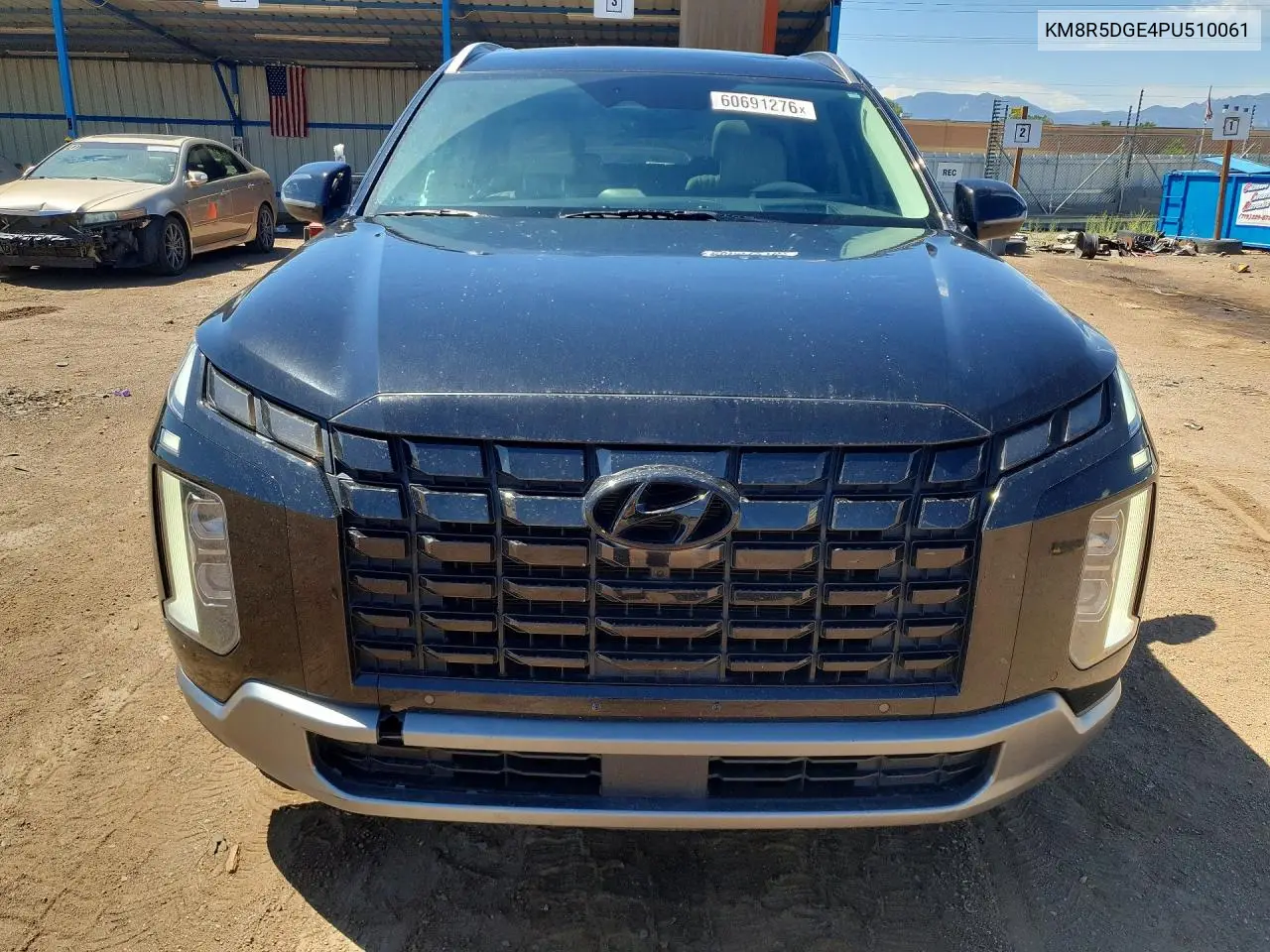 2023 Hyundai Palisade Limited VIN: KM8R5DGE4PU510061 Lot: 60691276
