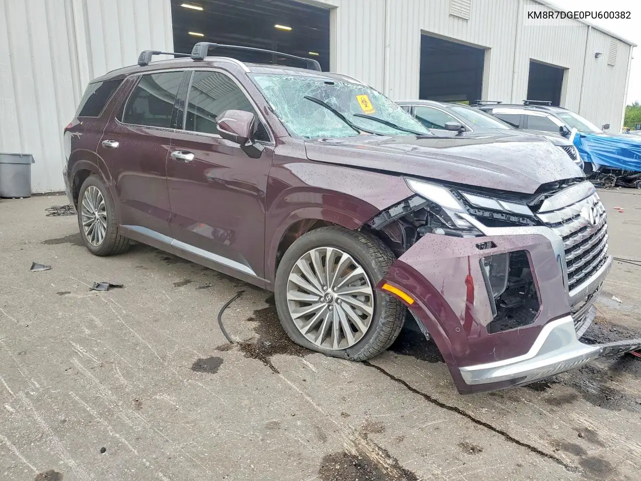 2023 Hyundai Palisade Calligraphy VIN: KM8R7DGE0PU600382 Lot: 60744786