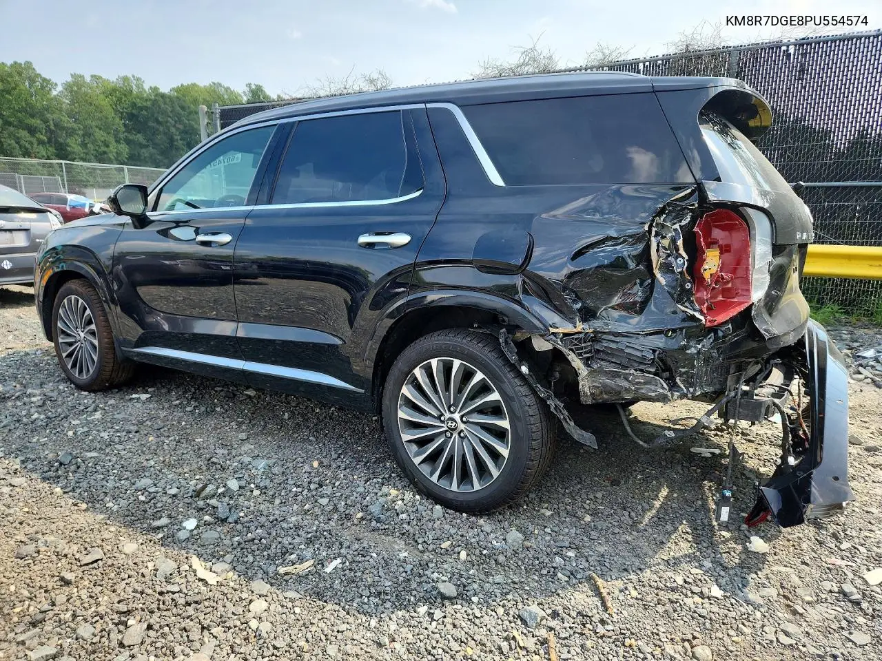 2023 Hyundai Palisade Calligraphy VIN: KM8R7DGE8PU554574 Lot: 60745716