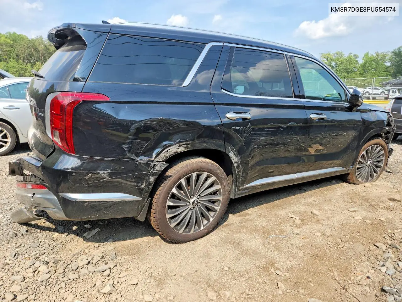 2023 Hyundai Palisade Calligraphy VIN: KM8R7DGE8PU554574 Lot: 60745716