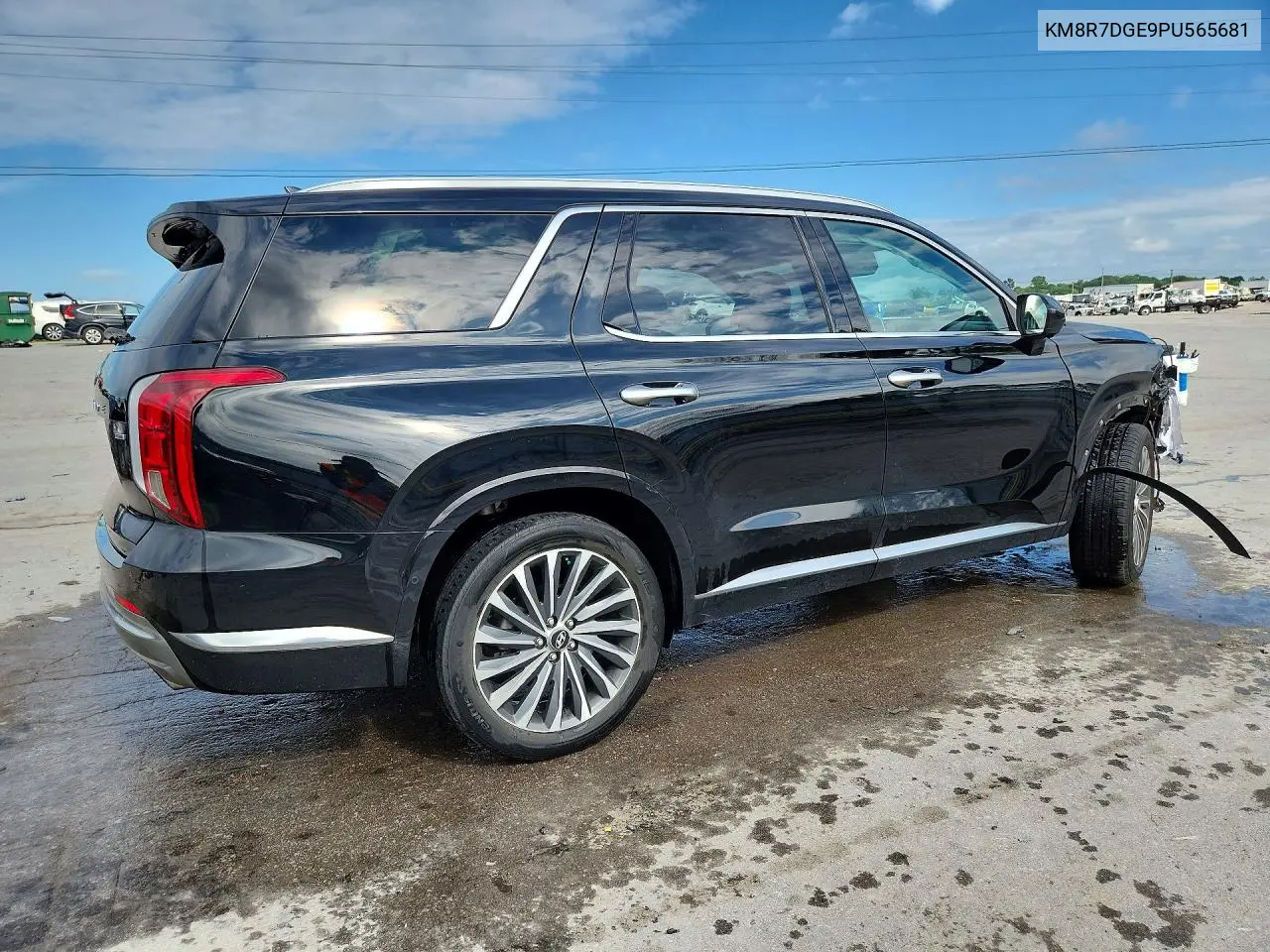2023 Hyundai Palisade Calligraphy VIN: KM8R7DGE9PU565681 Lot: 60876266